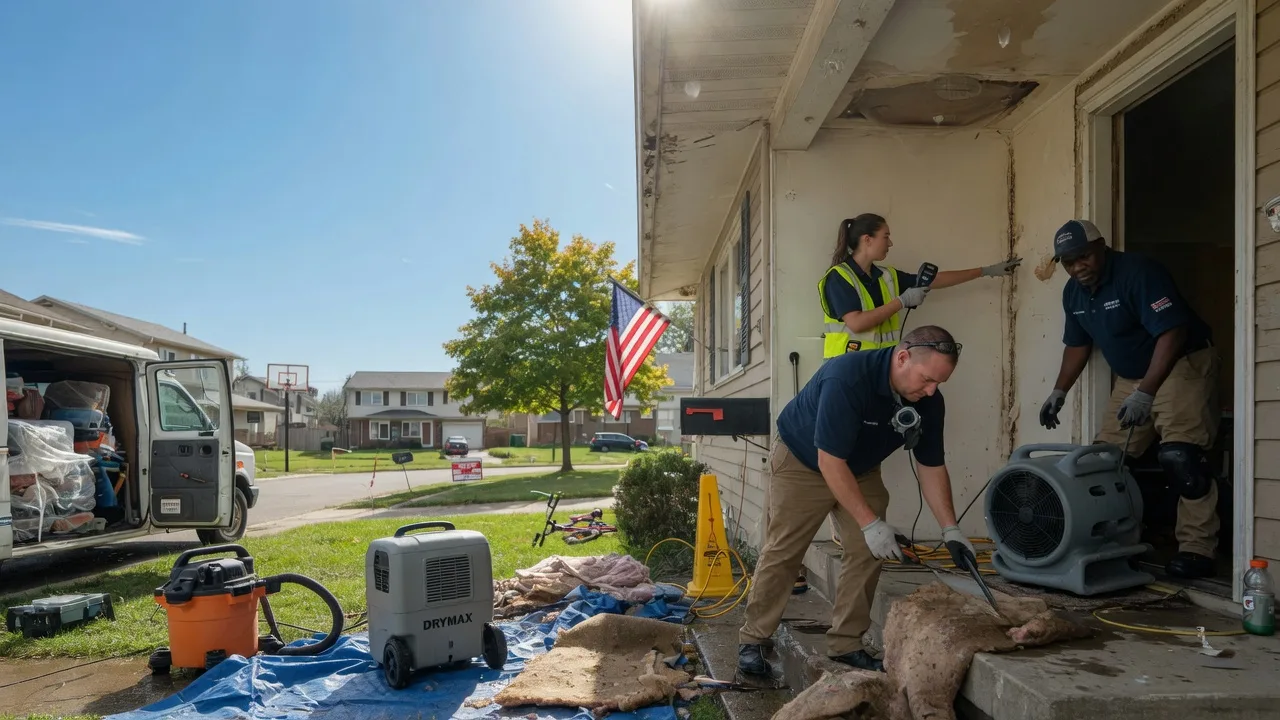 Water Damage Restoration in Mokena, IL near me